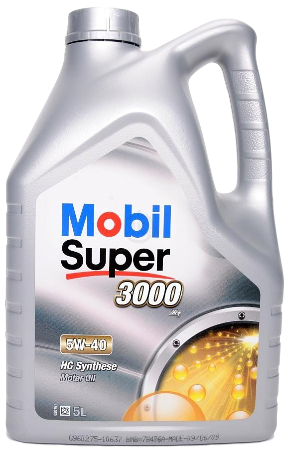 Моторное масло Mobil Super 3000 X1 5W-40, 5л